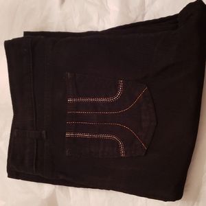 Run & Fly Retro Mens Black corduroy bell bottom super flares,Made in England